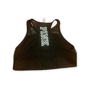 PINK Victoria's Secret Black Sports Bra